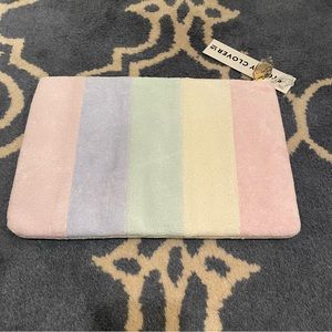 NWT SCL Mermaid Rainbow Flat Pouch